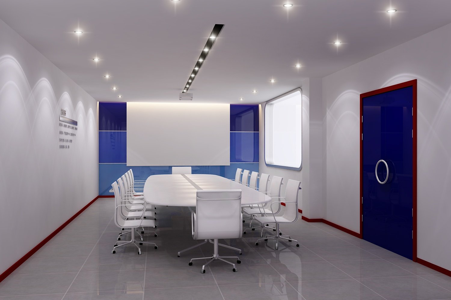 公司會議室效果圖